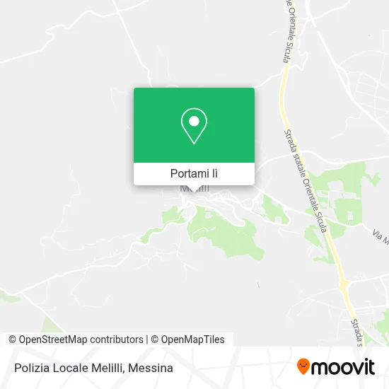 Mappa Polizia Locale Melilli
