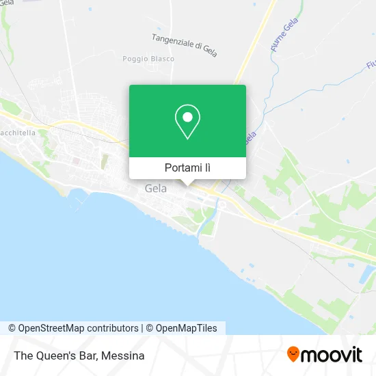 Mappa The Queen's Bar