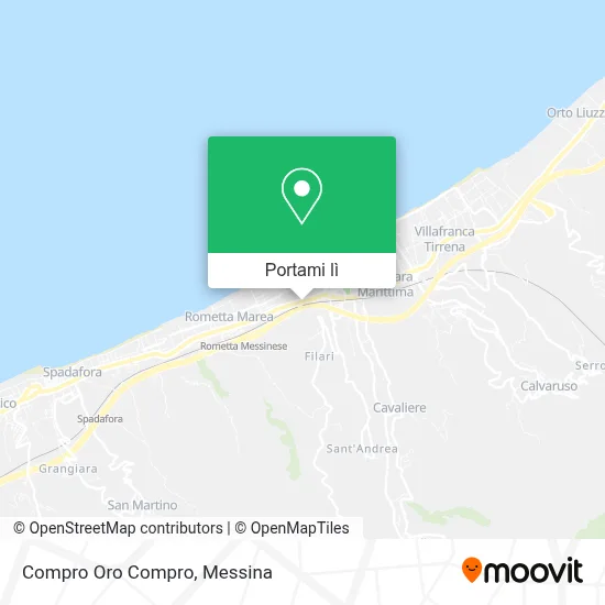 Mappa Compro Oro Compro