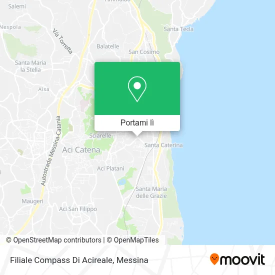 Mappa Filiale Compass Di Acireale