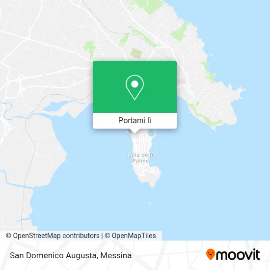 Mappa San Domenico Augusta