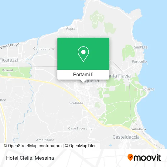 Mappa Hotel Clelia