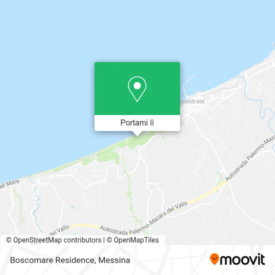 Mappa Boscomare Residence