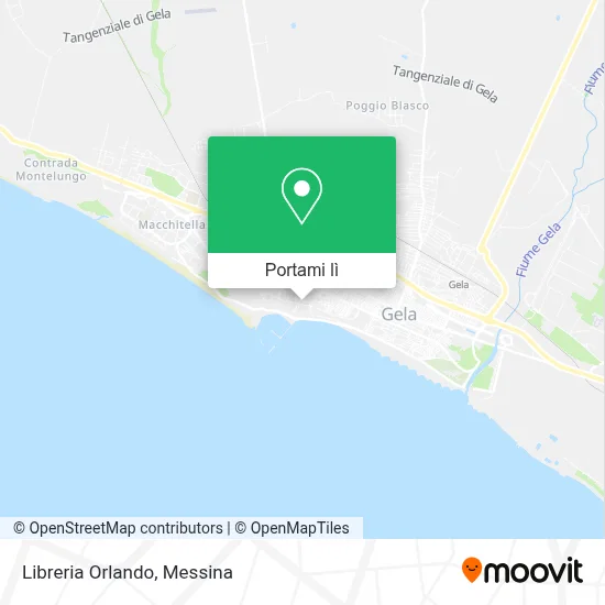 Mappa Libreria Orlando