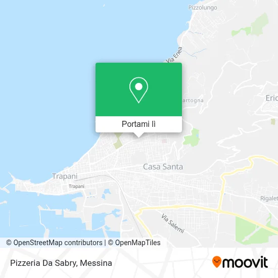 Mappa Pizzeria Da Sabry
