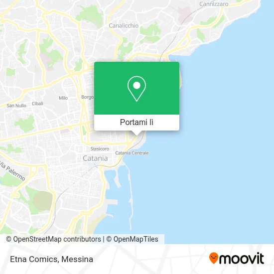 Mappa Etna Comics