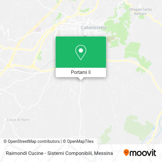 Mappa Raimondi Cucine - Sistemi Componibili