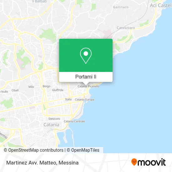 Mappa Martinez Avv. Matteo