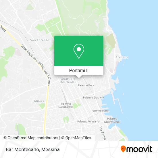 Mappa Bar Montecarlo