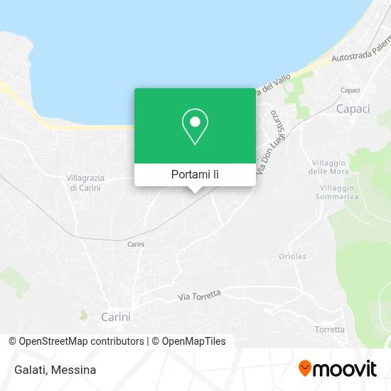 Mappa Galati