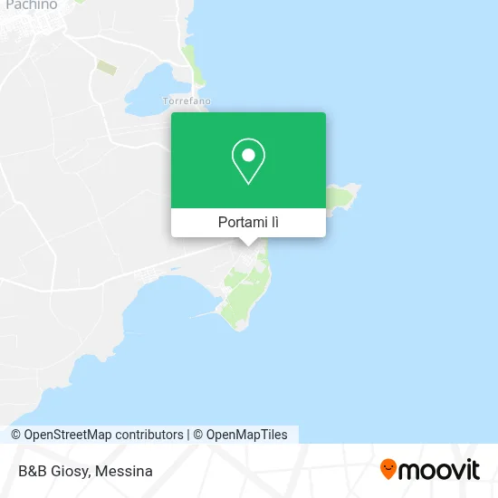 Mappa B&B Giosy
