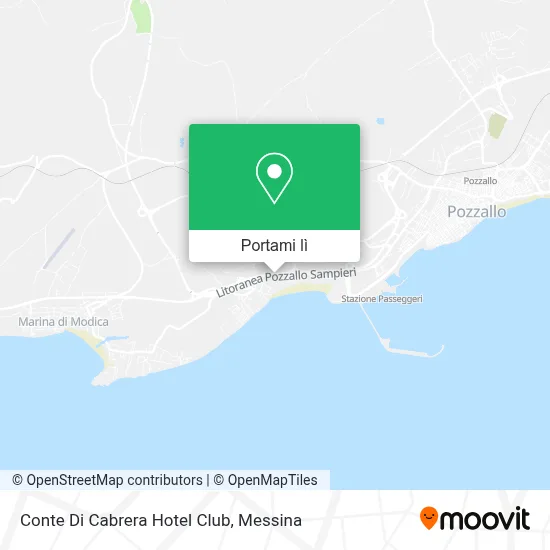 Mappa Conte Di Cabrera Hotel Club