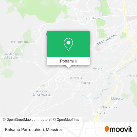 Mappa Balsano Parrucchieri
