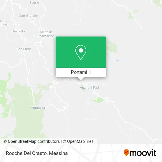 Mappa Rocche Del Crasto
