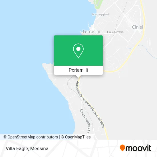 Mappa Villa Eagle