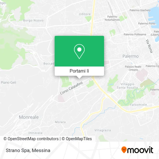 Mappa Strano Spa