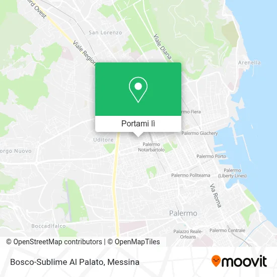 Mappa Bosco-Sublime Al Palato