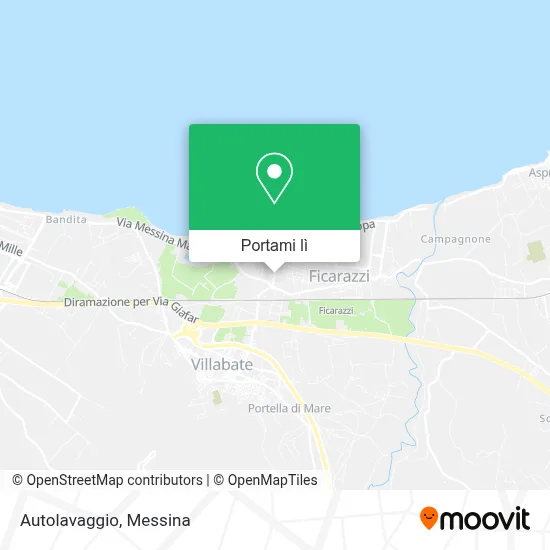 Mappa Autolavaggio