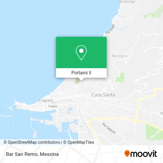 Mappa Bar San Remo
