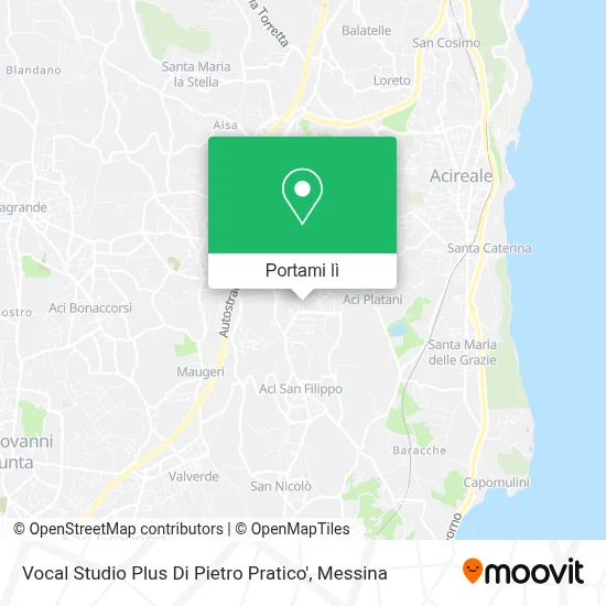 Mappa Vocal Studio Plus Di Pietro Pratico'