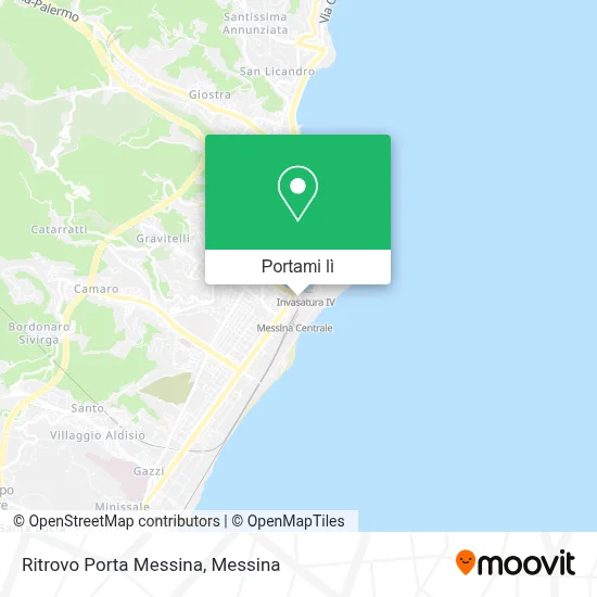 Mappa Ritrovo Porta Messina