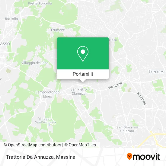Mappa Trattoria Da Annuzza