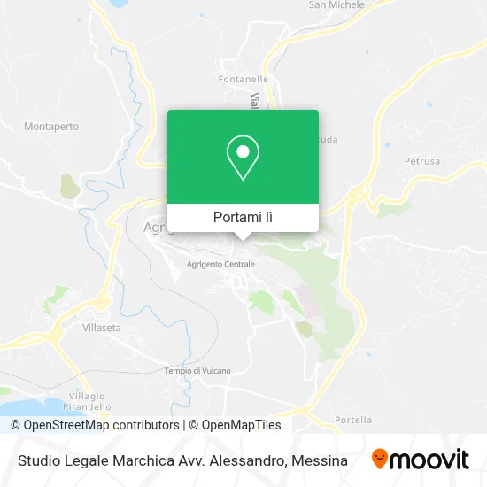 Mappa Studio Legale Marchica Avv. Alessandro