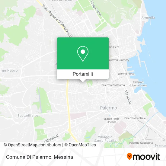 Mappa Comune Di Palermo