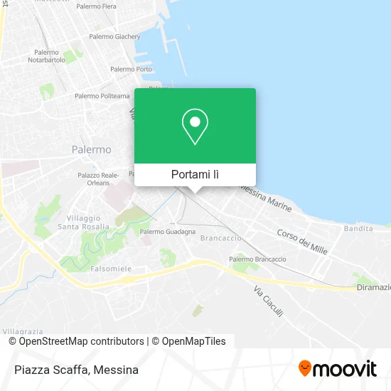 Mappa Piazza Scaffa