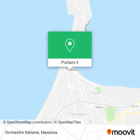 Mappa Orchestre Italiane