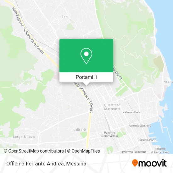 Mappa Officina Ferrante Andrea