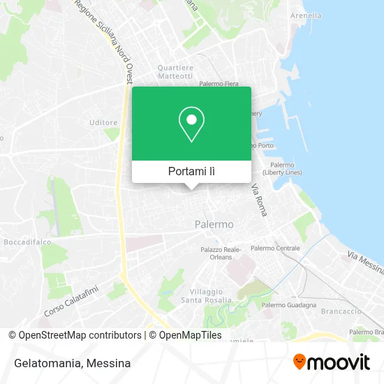 Mappa Gelatomania