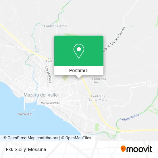 Mappa Fkk Sicily