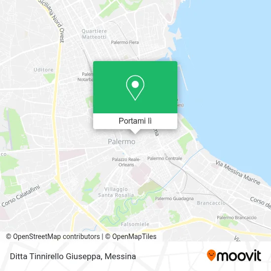 Mappa Ditta Tinnirello Giuseppa