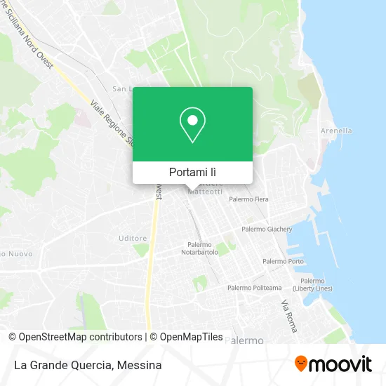 Mappa La Grande Quercia