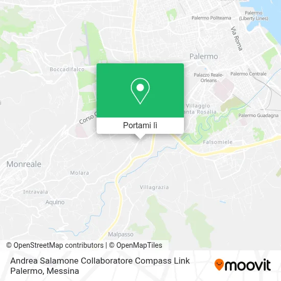 Mappa Andrea Salamone Collaboratore Compass Link Palermo