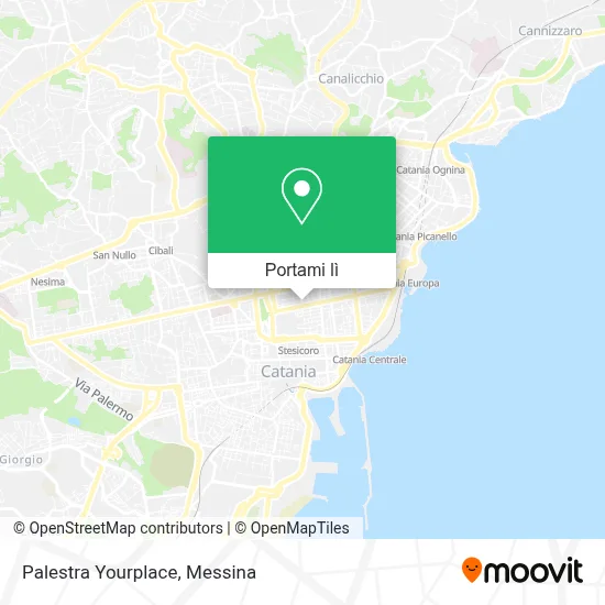 Mappa Palestra Yourplace