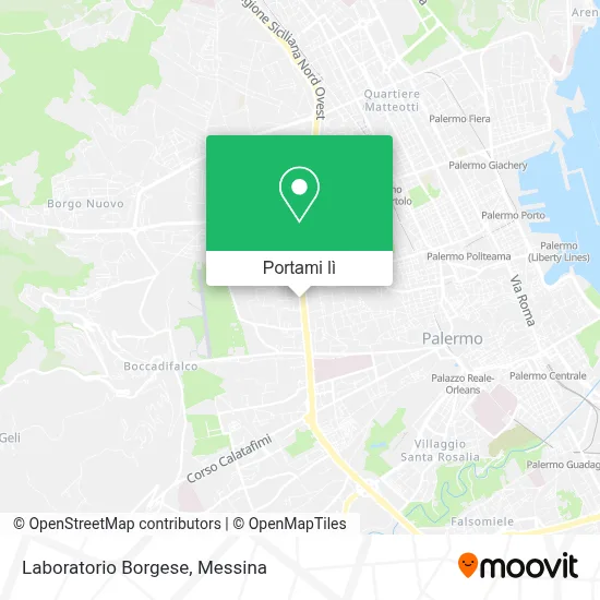 Mappa Laboratorio Borgese