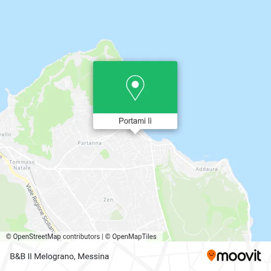Mappa B&B Il Melograno