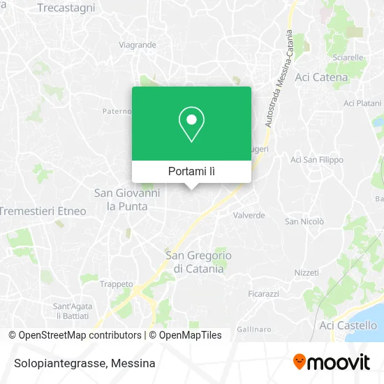 Mappa Solopiantegrasse