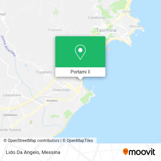 Mappa Lido Da Angelo