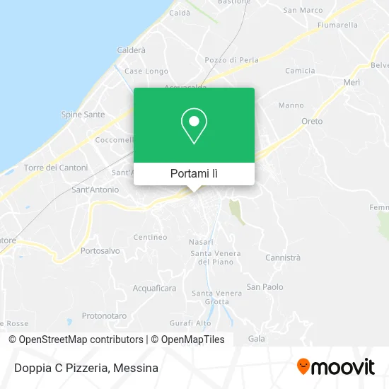 Mappa Doppia C Pizzeria