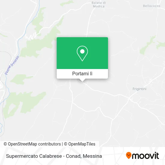 Mappa Supermercato Calabrese - Conad