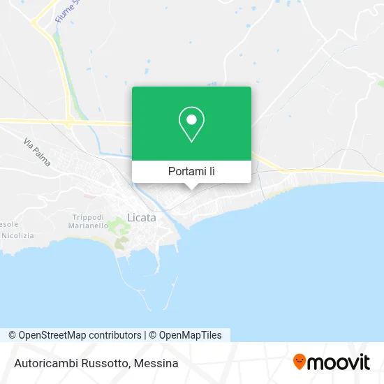 Mappa Autoricambi Russotto
