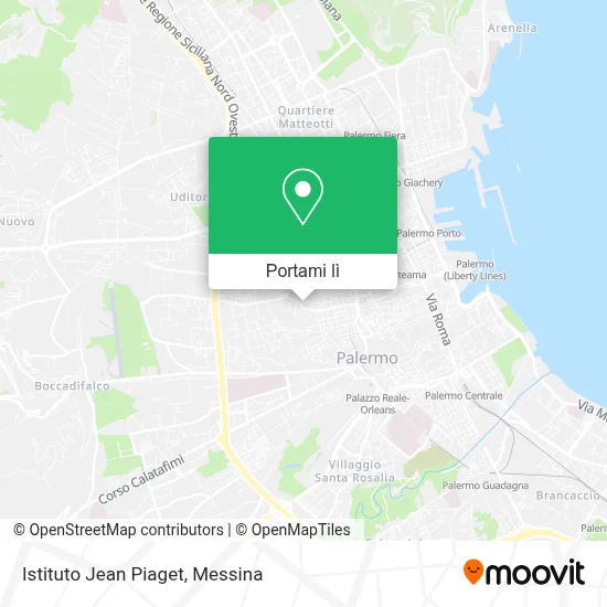 Mappa Istituto Jean Piaget