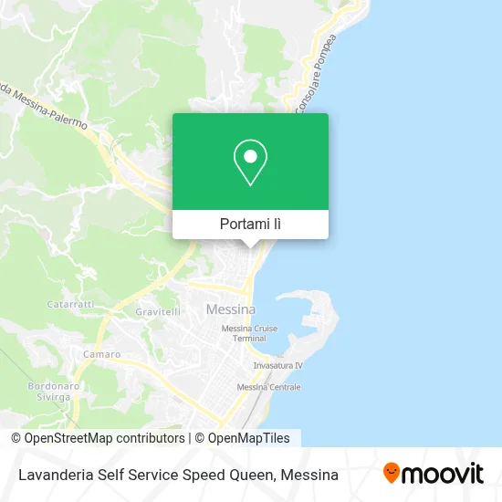 Mappa Lavanderia Self Service Speed Queen