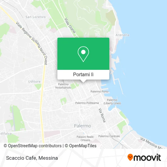 Mappa Scaccio Cafe