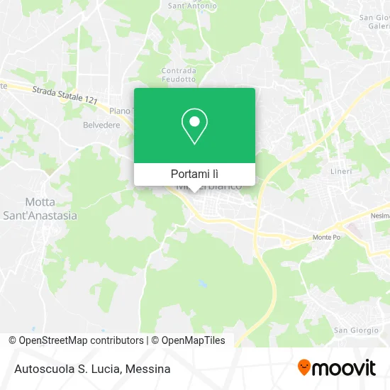 Mappa Autoscuola S. Lucia
