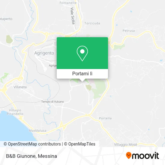 Mappa B&B Giunone