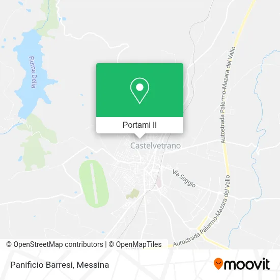 Mappa Panificio Barresi